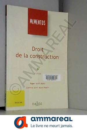 Image du vendeur pour Droit de la construction mis en vente par Ammareal