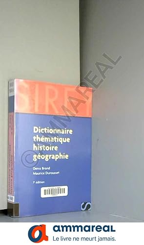 Seller image for Dictionnaire thmatique histoire gographie for sale by Ammareal