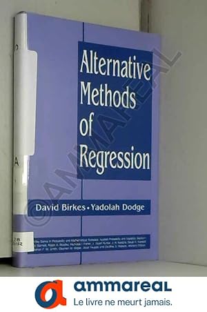 Bild des Verkufers fr Alternative Methods of Regression zum Verkauf von Ammareal