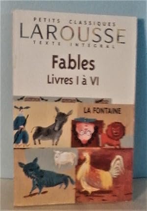 Image du vendeur pour Fables: Livres I  VI mis en vente par Berthoff Books