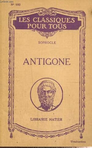 Bild des Verkufers fr Antigone (Collection "Les classiques pour tous", n192) zum Verkauf von Le-Livre