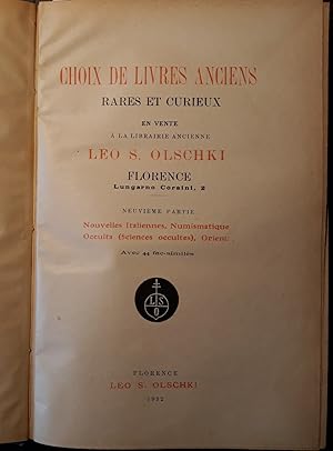 Choix de livres anciens rares et curieux en vente a la librairie ancienne . Nouvelles Italiennes,...
