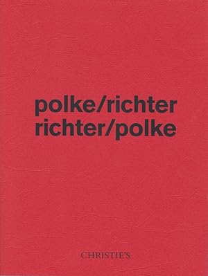 Image du vendeur pour Polke / Richter - Richter / Polke [. on the occasion of the exhibition polke-richter, richter-polke ; Christie s Mayfair, London, 25th April - 7th July 2014]; essays by Robert Brown . [Curated by Darren Leak .] mis en vente par Licus Media