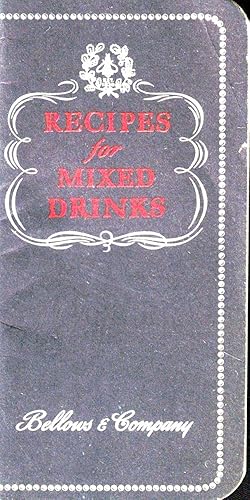 Recipes For Mixed Drinks