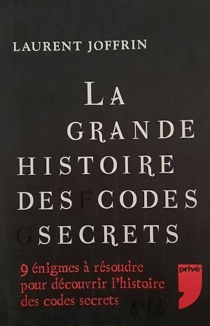 Seller image for Grande histoire codes secrets for sale by Librairie La fort des Livres