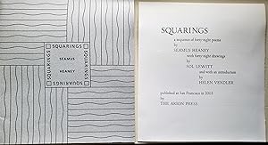 Squarings (prospectus for book: illustrated by Sol LeWitt)