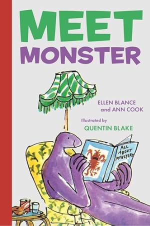 Imagen del vendedor de Meet Monster: The First Big Monster Book by Blance, Ellen, Cook, Ann [Hardcover ] a la venta por booksXpress