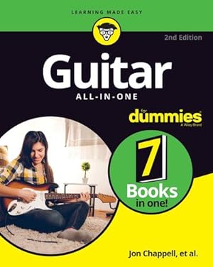 Seller image for Guitar All-in-One For Dummies: Book + Online Video and Audio Instruction by Hal Leonard Corporation, Phillips, Mark, Chappell, Jon, Serna, Desi [Paperback ] for sale by booksXpress