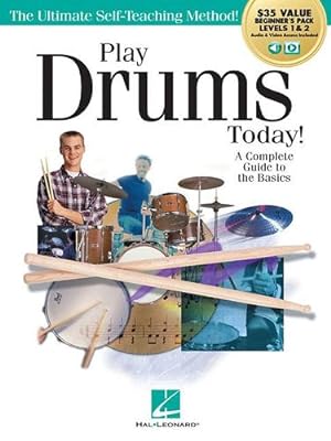 Seller image for Play Drums Today! All-in-One Beginner's Pack: Includes Book 1, Book 2, Audio & Video by Schroedl, Scott [Paperback ] for sale by booksXpress