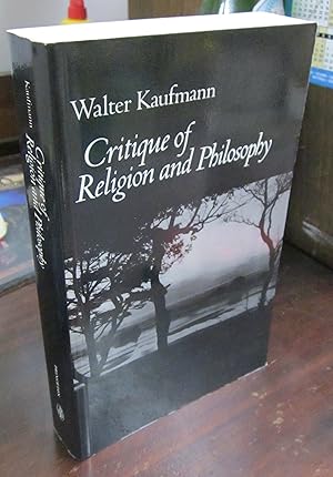 Imagen del vendedor de Critique of Religion and Philosophy a la venta por Atlantic Bookshop