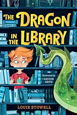 Seller image for The Dragon in the Library (Kit the Wizard) by Stowell, Louie [Paperback ] for sale by booksXpress