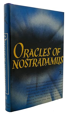 Seller image for ORACLES OF NOSTRADAMUS Modern Library for sale by Rare Book Cellar