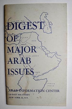 Seller image for Digest of Major Arab Issues for sale by Dendera