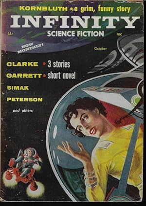 Imagen del vendedor de INFINITY Science Fiction: October, Oct. 1957 a la venta por Books from the Crypt