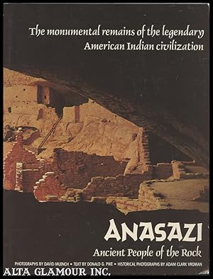 Imagen del vendedor de ANASAZI: Ancient People Of The Rock a la venta por Alta-Glamour Inc.