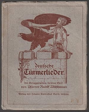 Seller image for Deutsche Trmerlieder. Der Kriegsreden dritter Teil. for sale by Antiquariat Dennis R. Plummer