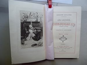 Bild des Verkufers fr Les leons conjugales contes lestes. Vignettes et Eaux-Fortes de Henry Somm. zum Verkauf von Antiquariat Heinzelmnnchen