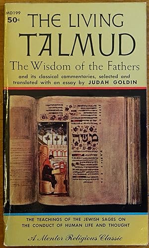 Seller image for The Living Talmud: The Wisdom of the Fathers for sale by Faith In Print