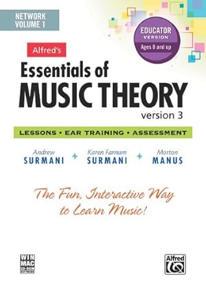 Seller image for Alfred's Essentials of Music Theory Software, Version 3 Network Version, Vol 1: For 5 users---$20 each additional user, Software [Audio Book (CD) ] for sale by booksXpress