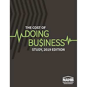 Bild des Verkufers fr The Cost of Doing Business Study by NAHB Business Management & Information Technology Committee [Paperback ] zum Verkauf von booksXpress