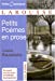 Seller image for Petits Poemes En Prose (Petits Classiques Larousse Texte Integral) (French Edition) [FRENCH LANGUAGE - Soft Cover ] for sale by booksXpress