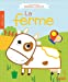 Bild des Verkufers fr La ferme : Mes premiers tableaux à colorier [FRENCH LANGUAGE - Soft Cover ] zum Verkauf von booksXpress