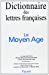 Bild des Verkufers fr Dictionnaire des lettres francaises (French Edition) [FRENCH LANGUAGE] Hardcover zum Verkauf von booksXpress