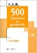 Seller image for 500 exercices de géometrie cm - corriges [FRENCH LANGUAGE - Soft Cover ] for sale by booksXpress