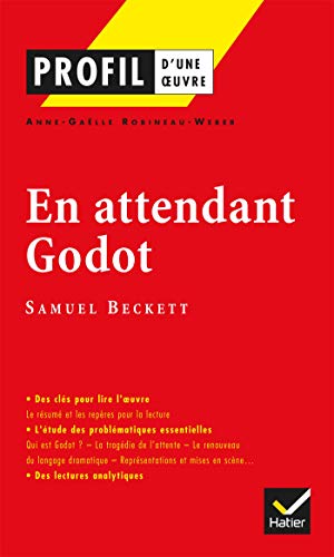 Bild des Verkufers fr Profil d'une oeuvre : En attendant Godot (1952), Samuel Beckett (French Edition) [FRENCH LANGUAGE - Soft Cover ] zum Verkauf von booksXpress