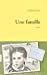 Immagine del venditore per Une famille: roman [FRENCH LANGUAGE - Soft Cover ] venduto da booksXpress