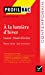 Seller image for Profil d'une oeuvre: A la lumiere d'hiver/Lecons/Chants d'en bas [FRENCH LANGUAGE - Soft Cover ] for sale by booksXpress