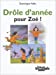 Bild des Verkufers fr Ribambelle : Drôle d'année pour Zoé, série verte CP [FRENCH LANGUAGE - No Binding ] zum Verkauf von booksXpress