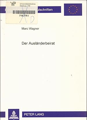 Seller image for Der Auslnderbeirat for sale by avelibro OHG