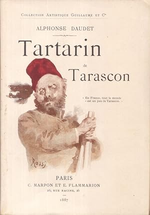 Tartarin de Tarascon, illustré par J. Girardet, Montégut, De Myrbach, Picard, Rossi. Gravure de G...