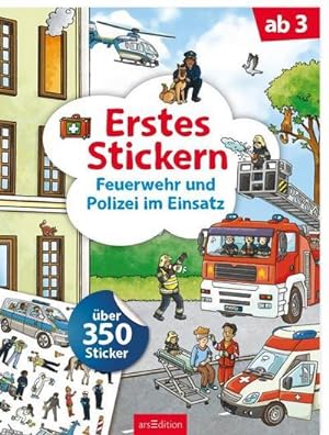 Bild des Verkufers fr Erstes Stickern - Feuerwehr und Polizei im Einsatz : ber 350 Sticker zum Verkauf von Smartbuy