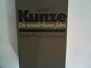 Imagen del vendedor de Die wunderbaren Jahre. Lyrik, Prosa, Dokumente a la venta por ANTIQUARIAT FRDEBUCH Inh.Michael Simon