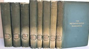 The Metaphysical Magazine. 8 bound volumes containing 49 issues, 1895-1899. Volumes 1,2,4,6,7,8,9...