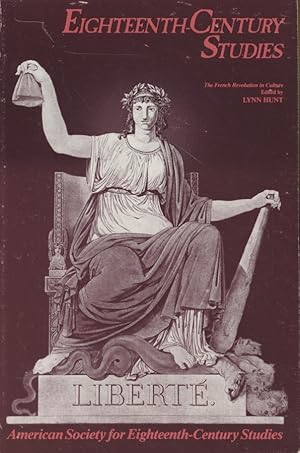 Seller image for Eighteenth-Century Studies. A Special Issue: The French Revolution in Culture. Vol. 22, 3. for sale by Fundus-Online GbR Borkert Schwarz Zerfa