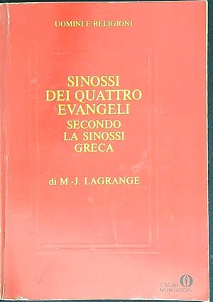 Seller image for Sinossi dei quattro Vangeli secondo la sinossi greca for sale by Librodifaccia