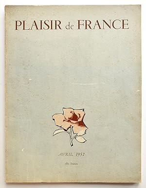 PLAISIR DE FRANCE n° 169 Avril 1952.