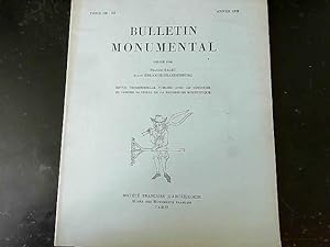 Bild des Verkufers fr Bulletin monumental 1978 tome 136 - III - ANNEE 1978 zum Verkauf von JLG_livres anciens et modernes
