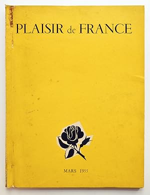 PLAISIR DE FRANCE n° 198 mars 1955.