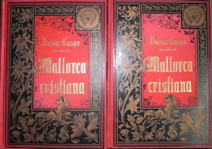 Bild des Verkufers fr Mallorca cristiana. Poema de la conquista de Mallorca. Lo primer y mes gran fet d armas del alt Rey en Jaume, 2 volums zum Verkauf von Libreria Sanchez