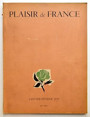 PLAISIR DE FRANCE n° 177 janvier-février 1953.