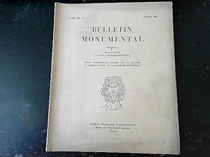 Bild des Verkufers fr Bulletin Monumental tome 129 - II - anne 1971 zum Verkauf von JLG_livres anciens et modernes