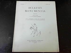 Bild des Verkufers fr Bulletin Monumental tome 135 - I - anne 1977 zum Verkauf von JLG_livres anciens et modernes