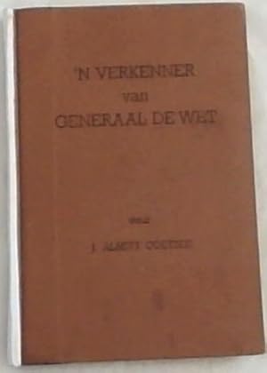 Image du vendeur pour N Verkenner van Generaal De Wet mis en vente par Chapter 1