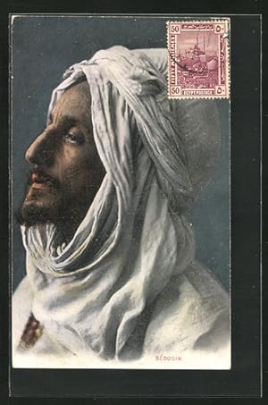 Bild des Verkufers fr Ansichtskarte Bdouin, Beduine, arabische Volkstypen zum Verkauf von Bartko-Reher