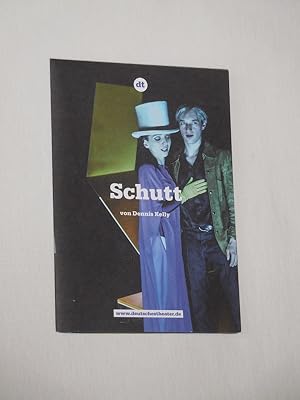 Immagine del venditore per Programmplakat Deutsches Theater Berlin 2013/14. SCHUTT von Dennis Kelly. Insz.: Marike Moiteaux, Bhnenbild: Merle Vierck, Kostme: Karin Rosemann, techn. Einr.: Dirk Salchow. Mit Olivia Grser und Torsten Hierse venduto da Fast alles Theater! Antiquariat fr die darstellenden Knste