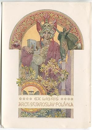 Exlibris arch. dr. Jaroslav Polivka